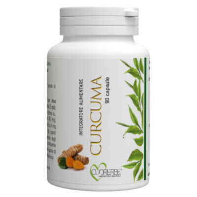 Integratore alimentare a base di Curcuma - 90 capsule - Flacone