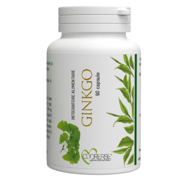 Integratore alimentare a base di Ginkgo - 90 capsule - Flacone