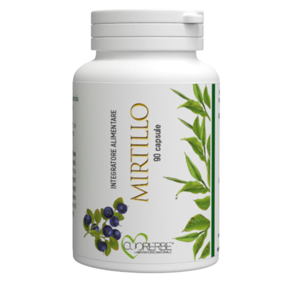 Integratore alimentare a base di Mirtillo - 90 capsule - Flacone