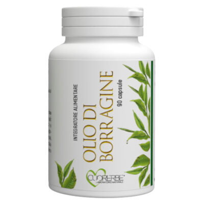 Integratore alimentare a base di Olio di Borragine - 90 capsule - Flacone
