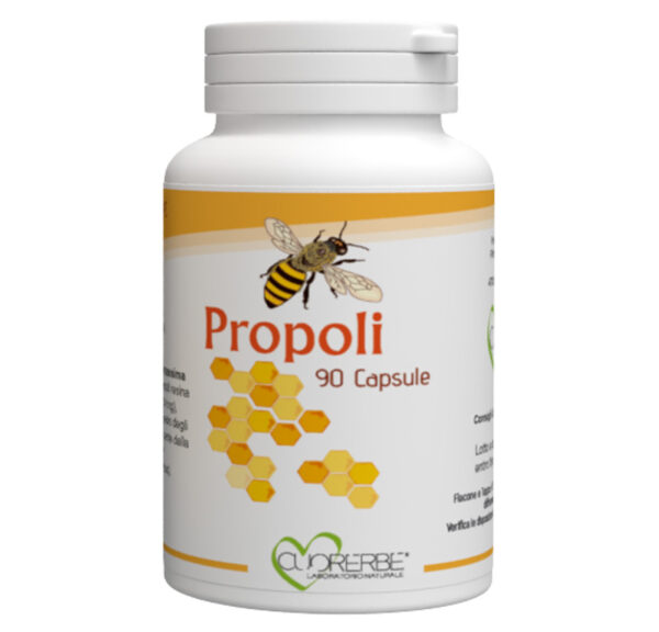 Integratore alimentare a base di Propoli - 90 capsule - Flacone