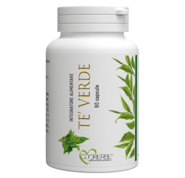 Integratore alimentare a base di Tè verde - 90 capsule - Flacone