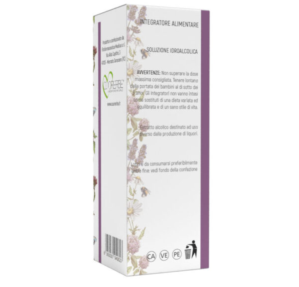 Soluzione idroalcolica da pianta secca di Coriandolo (Coriandrum sativum L. - frutti) 100 ml retro