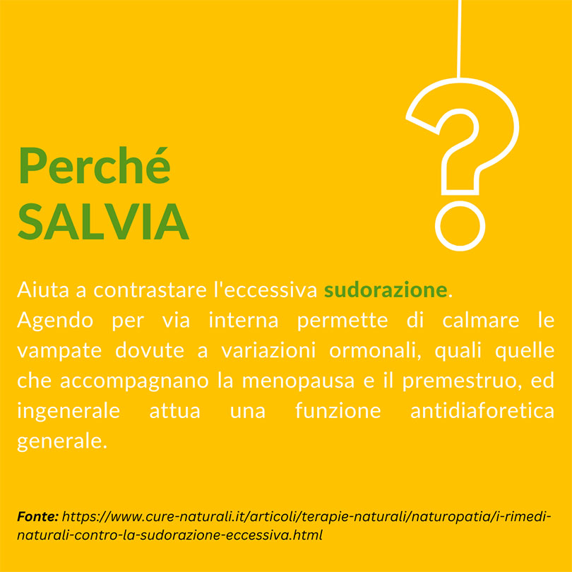 AlfaClimol - Perché usiamo la Salvia?