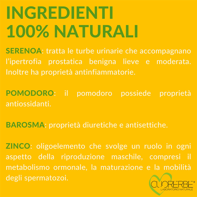 My PROST ingredienti 100% naturali
